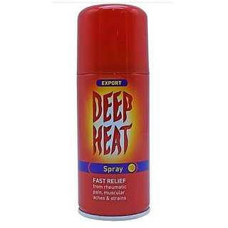 Deep heat Spray Fast Relief 150ml Spray (150 ml) Deep heat Spray Fast Relief 150ml Spray (150 ml)
