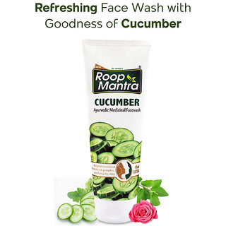 Roop Mantra Cucumber Face Wash (Herbal Face Wash for All) (Pack of 1, 100ml)