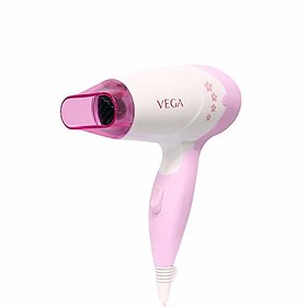 VEGA Insta Glam 1000 Hair Dryer (VHDH-20) White