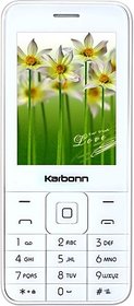 Karbonn K-Phone 1 (White + Champagne)
