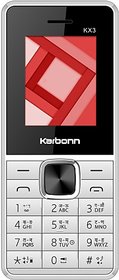 Karbonn KX3 (White & Grey)
