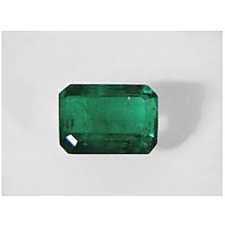                       Emerald Stone 5.5 Ratti Lab Certified Emerald Gemstone By CEYLONMINE                                              