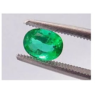                       Emerald Gemstone Original Certified Loose Precious Panna Stone 5 Carat By CEYLONMINE                                              