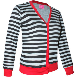 button front fleece cardigan
