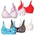 Pack Of 6 Minha Fashion Multicolor Non- Padded Bra
