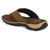 EL PASO Men's Tan Faux Leather Floaters Comfortable Thong Sandals