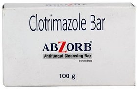 Abzorb Antifungal Cleansing Bar 100g (PACK OF 2)