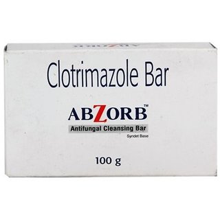                       Abzorb Antifungal Cleansing Bar 100g (PACK OF 2)                                              