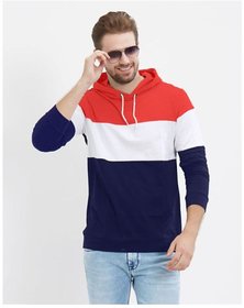 Mens Full Sleeve Hooded Casual T-Shirt For Men