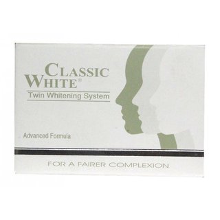 CLASSIC WHITE SKIN WHITENING SOAP (PACK OF 6 pcs CLASSIC WHITE SKIN WHITENING SOAP (PACK OF 6 pcs