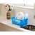 MARKWELL 3 in 1 Large Kitchen Sink Washing Dish Basket with Tray