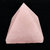 Shubhanjali Natural Rose Quartz Pyramid Stone Pyramid Crystal Pyramid (440-450 Gm)