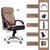MRC EXECUTIVE CHAIRS ALWAYS INSPIRING MORE Maze High Back Boss/Director/Office/Revolving Chair (Brown and Cream)