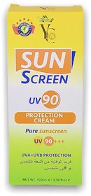 YC SUNSCREEN UV90 (PROTECTION CREAM) PURE SUNSCREEN - SPF 90  (100 ml)