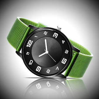 Men Black Dial Analogue Watch For Boys Watch