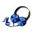 Mettle XB450 Wired Headphone With Mic  (Blue, Over the Ear)