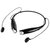 Esportic Stereo Sports Headset Compatible Neckband Hbs-730 Sport Stereo, Volume Control (White)