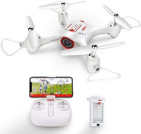 Syma X23W RC Drone with Camera Live Video FPV Nano Drone for Kids and Beginners, RC Quadcopter with App Control