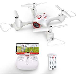 Syma X23W RC Drone with Camera Live Video FPV Nano Drone for Kids and Beginners, RC Quadcopter with App Control