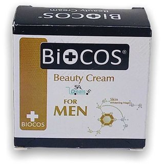                      Biocos Emergency whitening cream For Men 30g                                              