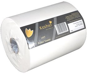 Kosher HRT Goldmark Tissue Paper Towel- 180 Mtr, 1.3 kg Roll (1200 pulls Each) - Pack of 2 (Total 2400 Pulls)