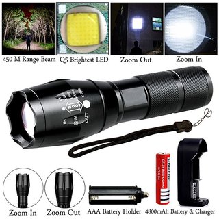Zoomable Rechargeable Emergency Light/Torch