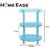 Harsh Pet Multi Use Oval Small  Space Saving 3 Layer Storage Organizer Rack (Blue)