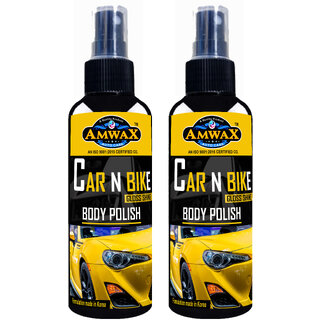 Amwax Car and Bike Body Polish 100ML Pack of 2(cap)