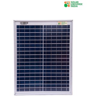 SUI 20W Polycrystalline Solar Panel With 5 Meter Wire