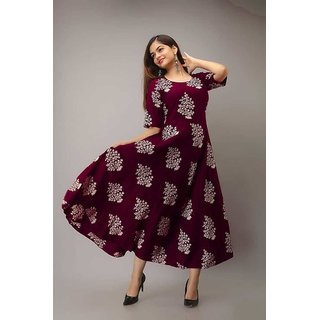 Shopclues anarkali kurtis online