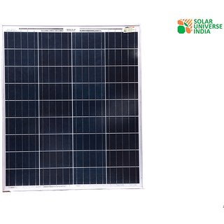                      SUI 75 Watt Solar Panel Poly Crystalline (12 V, White)                                              