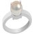 CEYLONMINE-Designer Sterling Silver Ring Pearl Gemstone 2.00 Ratti