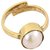 CEYOLNMINE-Natural 2.00  Ratti Pearl Gemstone Gold Plating Ring
