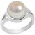 CEYLONMINE-Natural 3.00 Ratti Pearl Stone Sterling Silver Ring For Men&Women