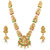 Gold Plated Traditional Temple Set  Neckalce Set Jewellery Set For Women Girls