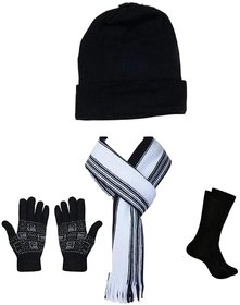 EXCLUSIVE Winter Combo Unisex (Cap-Muffler-Gloves-Socks)
