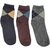 Fashion Fresh Free Size Ankle Length Socks For Men  Women ( Pack of 3)
