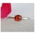 Natural and Eligent Hessonite Gemstone Stone 2.5 Carat silver Ring by CEYLONMINE