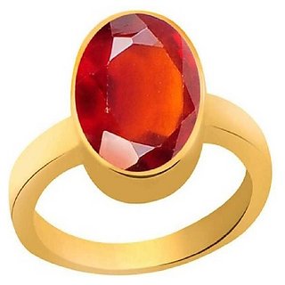                      Hessonite Ring Stone 3.5 Ratti Gold RING Natural Stone By CEYLONMINE                                              
