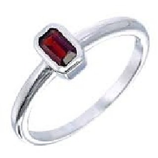                       Natural Hessonite stone 4 ratti silver ring By CEYLONMINE                                              