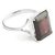 Hessonite Ring with 100% Original 3.25 Ratti Lab Certified Stone Silver Ring by CEYLONMINE