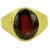 Hessonite Stone 4 Ratti Lab Certified Punchdhatu Gold Plated Ring By CEYLONMINE