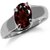100 Original Certified Stone 5 Carat Hessonite Silver Ring By CEYLONMINE