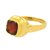 Natural Hessonite Gold Plated Ring 5.5 carat By CEYLONMINE