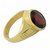 Hessonite Astrological Stone 6 Ratti Certified Gold Plated Ring by CEYLONMINE