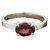 Hessonite Ring Natural Stone 7.25 Carat Silver RingBy CEYLONMINE