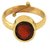 Natural Hessonite Stone 8 Ratti Gemstone Gold Plated Ring By CEYLONMINE