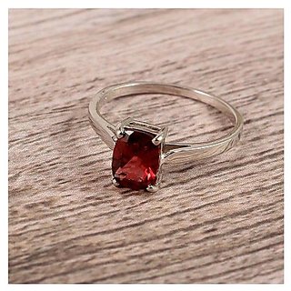                       Hessonite Ring Natural Unheated Stone 9 Carat For Astrological PurposeBy CEYLONMINE                                              