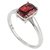 9.5 Carat Original  Certified Hessonite Adjustable Ring by CEYLONMINE