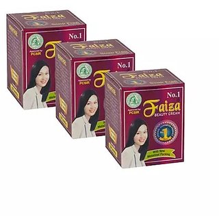                       Faiza Beauty Cream No.1 - 50g (Pack Of 3)                                              